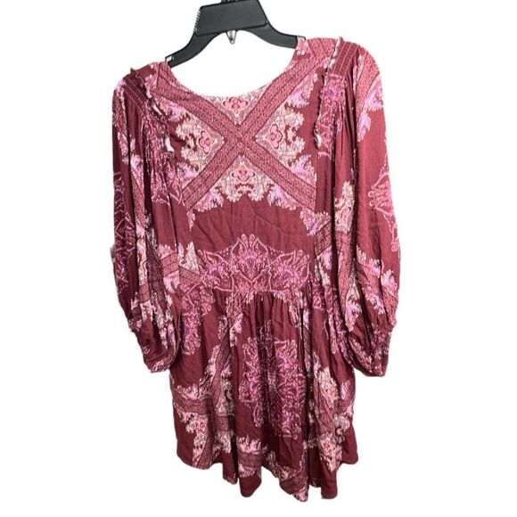 Free People girl talk tunic PINK SIZE SMALL - Picture 3 of 9